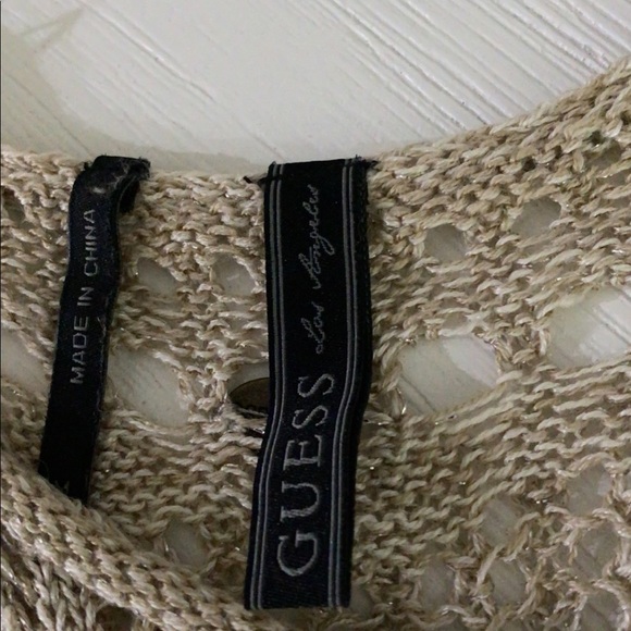 Goldish creamish top from guess - Picture 2 of 2